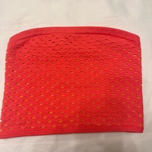 Aerie Pink and Orange Knit Top